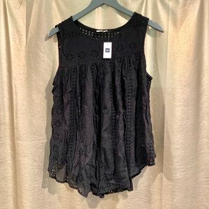 ✨NEW | Gap Black Babydoll Top